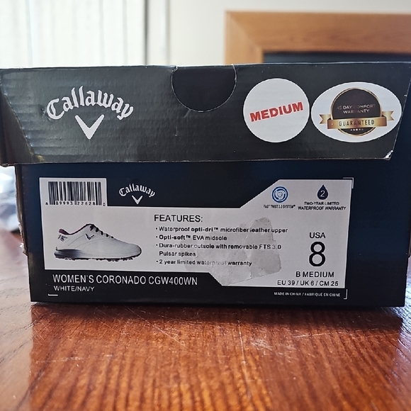 Callaway Women's Coronado Golf Shoes - Picture 7 of 7